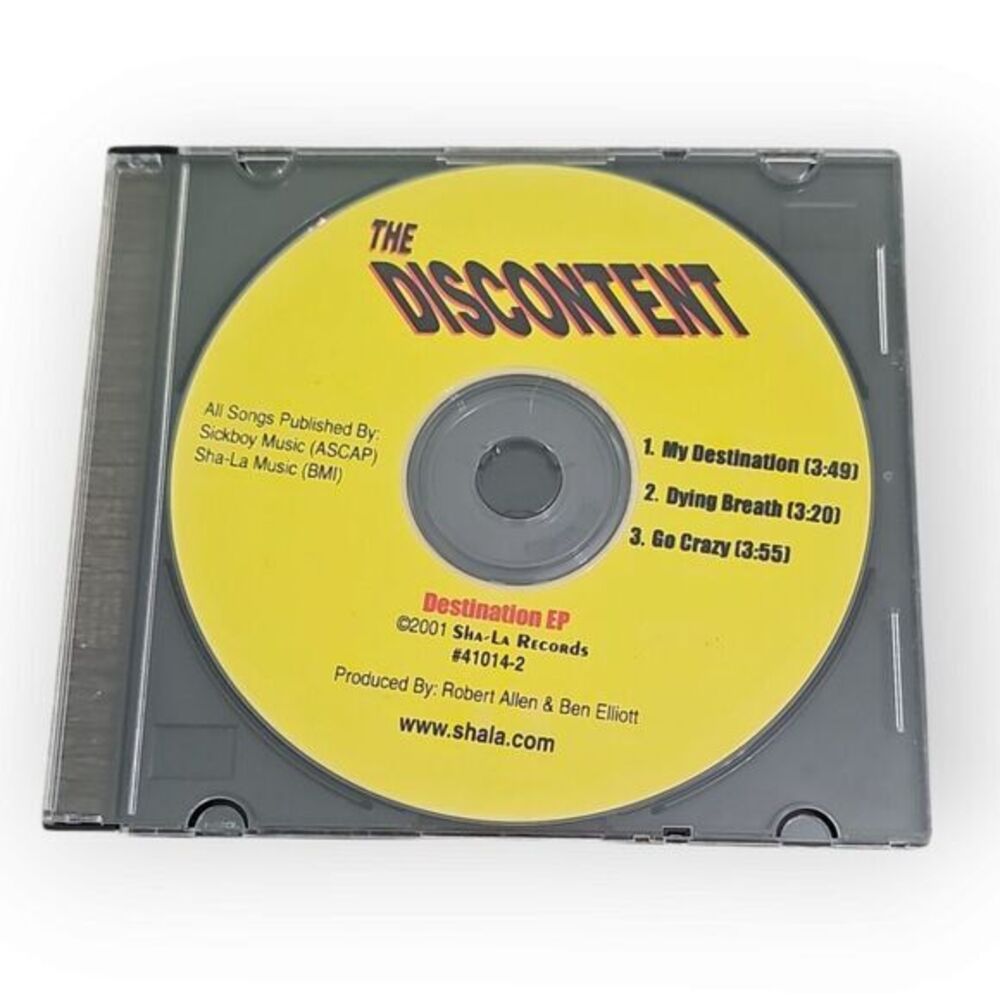 The Discontent – Destination EP [2001 Promotional‎ CDr Single]